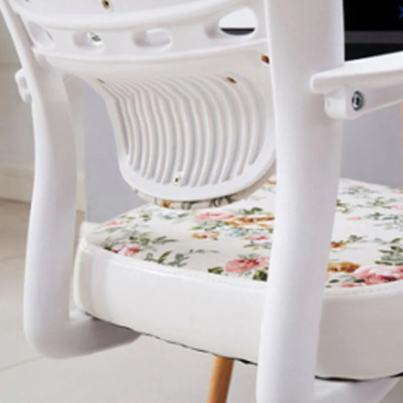 Modern Simplicity Rectangular Nylon PU Leather Cotton Linen Desk Chair Backrest Armrest For Home Office