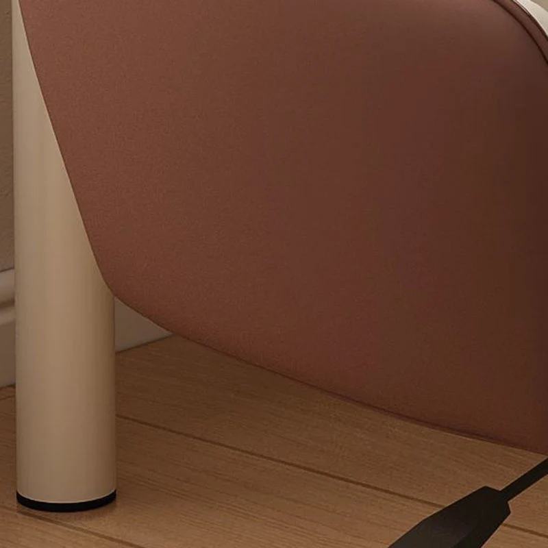 Modern Simplicity Curved PU Leather Nylon Desk Chair Backrest Armrest For Home Office