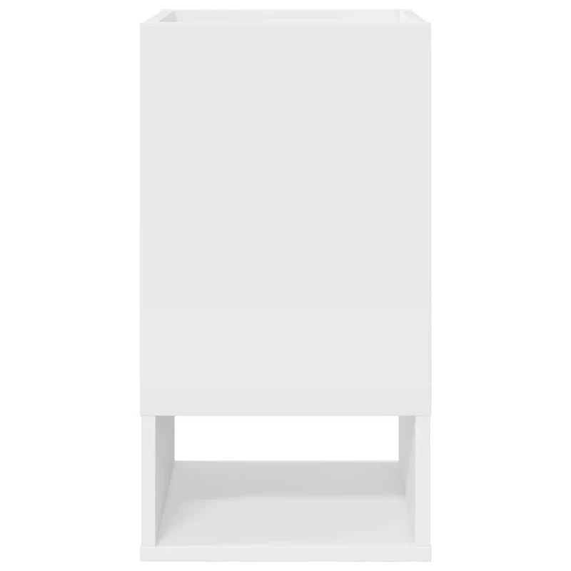 Mesa de apoio Branco 30 x 30 x 56 cm Derivados de Madeira