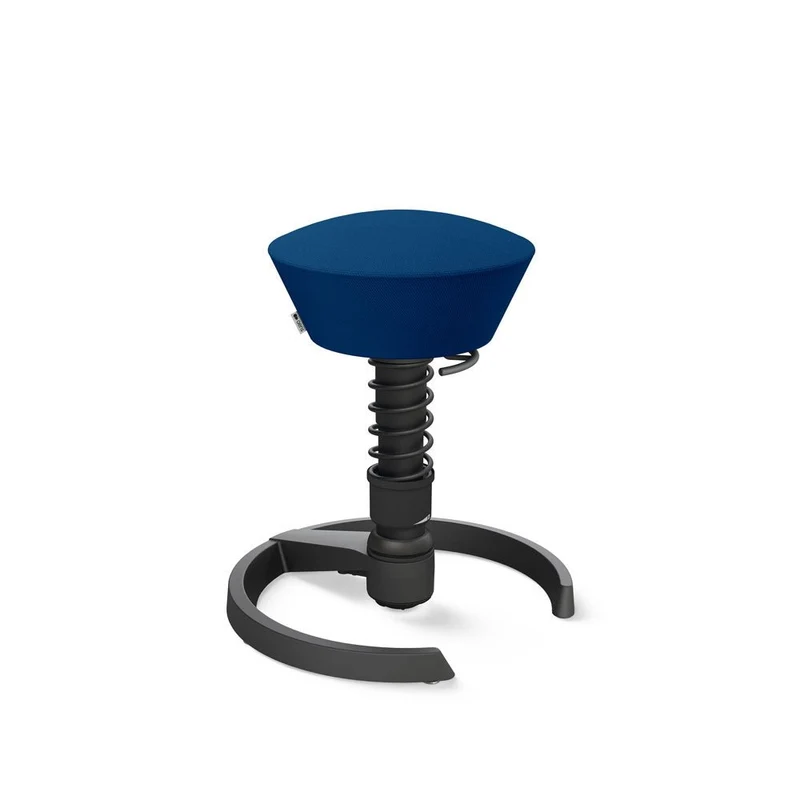 Aeris Swopper Schwarz mit Gleitern | Stoff Wolle Select - Basic Colours