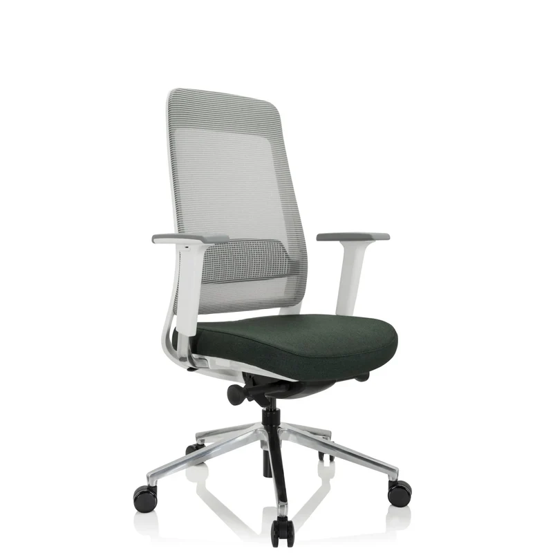 CHIARO T2 WHITE - Siège de bureau de qualité professionnelle