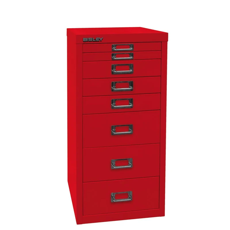Bisley MultiDrawer™, L298 - 8 Schubladen - Gesamthöhe 590 mm, DIN A4 - alle Farben jetzt auf Rechnung bestellen