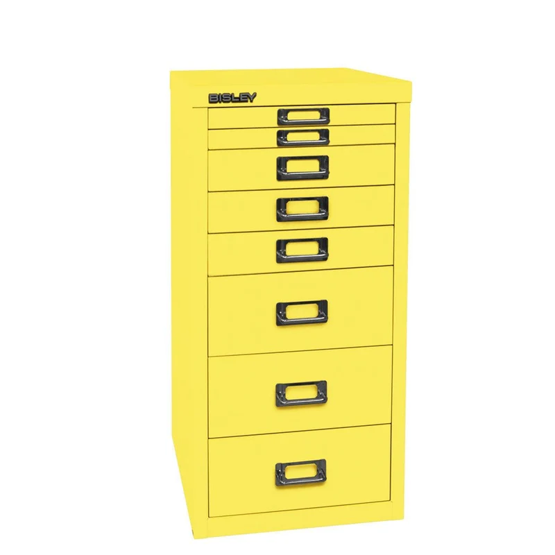 Bisley MultiDrawer™, L298 - 8 Schubladen - Gesamthöhe 590 mm, DIN A4 - alle Farben jetzt auf Rechnung bestellen