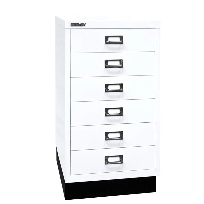 Bisley MultiDrawer™ L29A36S - 6 Schubladen - Gesamthöhe 670 mm - DIN A3 - alle Farben inkl. Sockel - jetzt besonders günstig auf Rechnung bestellen