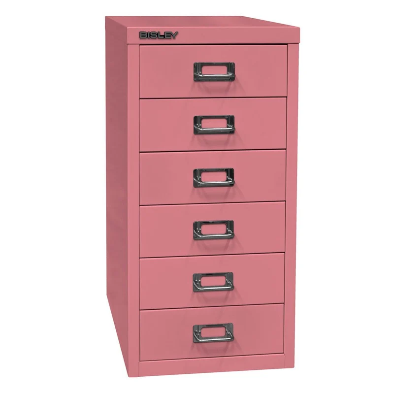 Bisley MultiDrawer™ L296S - 6 Schubladen und Sockel - Gesamthöhe 670 mm - DIN A4 - alle Farben jetzt auf Rechnung bestellen