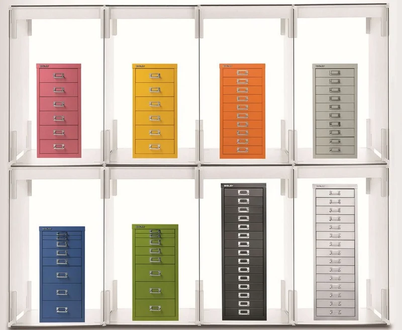Bisley MultiDrawer™ L296 - 6 Schubladen - Gesamthöhe 590 mm - DIN A4 - alle Farben jetzt auf Rechnung bestellen