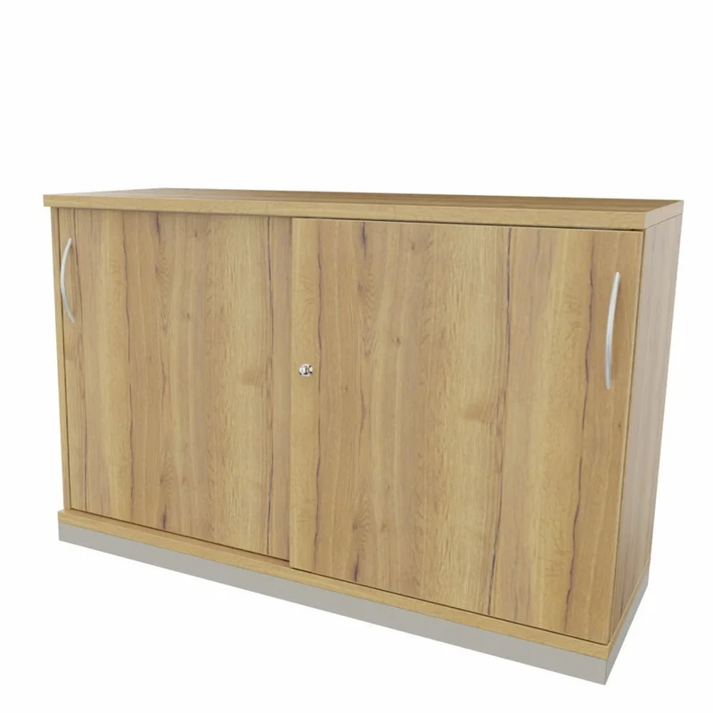 Schiebetürenschrank Style | Aktenschrank | Sidebord | Büroschrank 2OH x 1200 mm breit