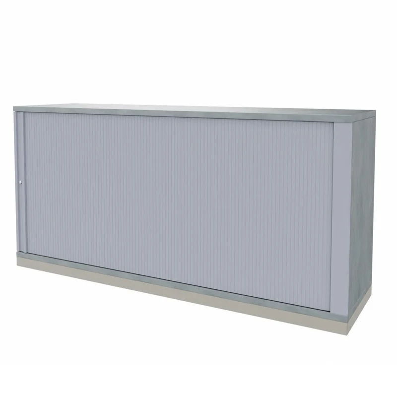 Rolladenschrank Style | Sidebord Büroschrank | 2OH x 1600 mm breit