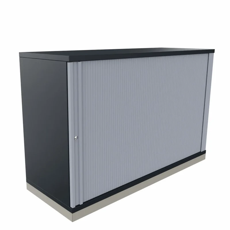 Rolladenschrank Style | Sidebord Büroschrank | 2OH x 1200 mm breit