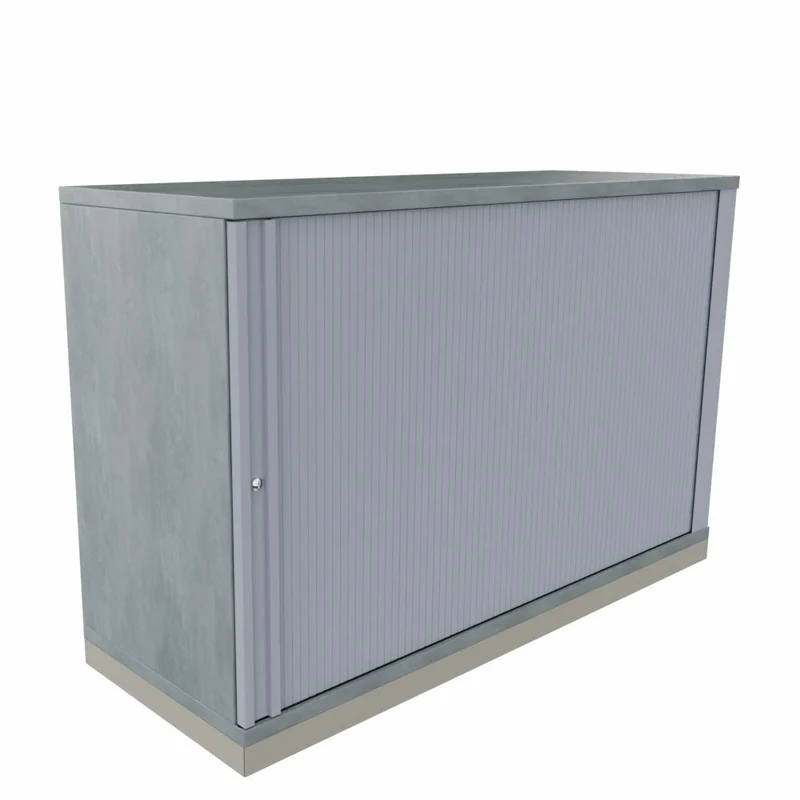 Rolladenschrank Style | Sidebord Büroschrank | 2OH x 1200 mm breit