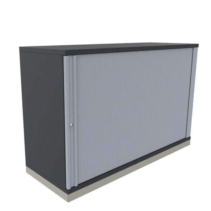 Rolladenschrank Style | Sidebord Büroschrank | 2OH x 1200 mm breit