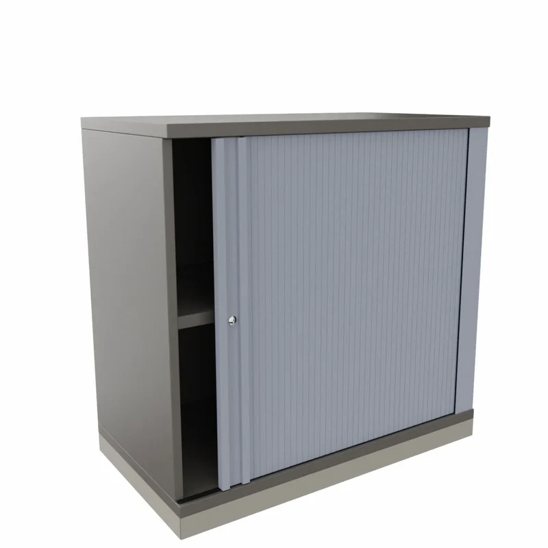 Rolladenschrank Style | Sidebord Büroschrank 2OH x 800 mm breit