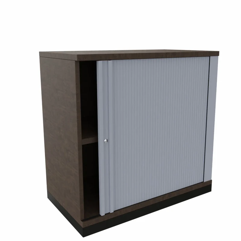 Rolladenschrank Style | Sidebord Büroschrank 2OH x 800 mm breit