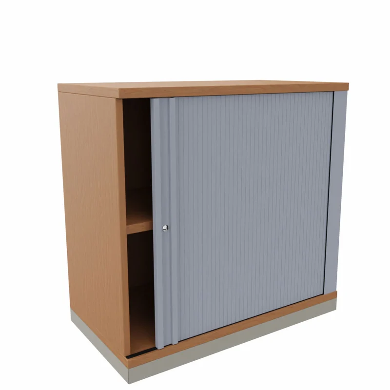 Rolladenschrank Style | Sidebord Büroschrank 2OH x 800 mm breit