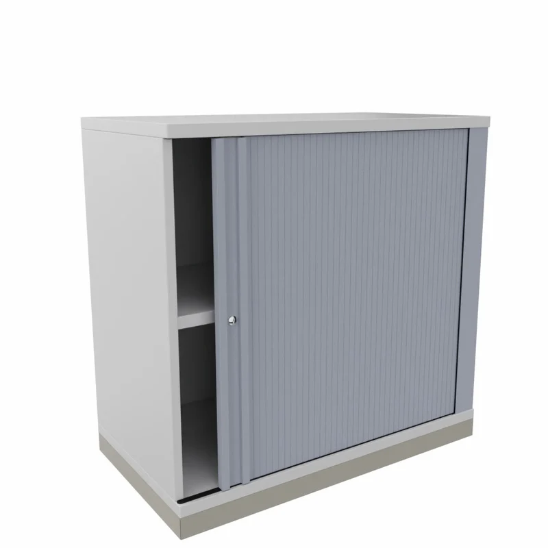 Rolladenschrank Style | Sidebord Büroschrank 2OH x 800 mm breit