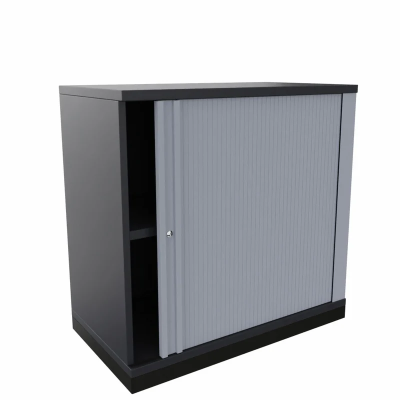 Rolladenschrank Style | Sidebord Büroschrank 2OH x 800 mm breit