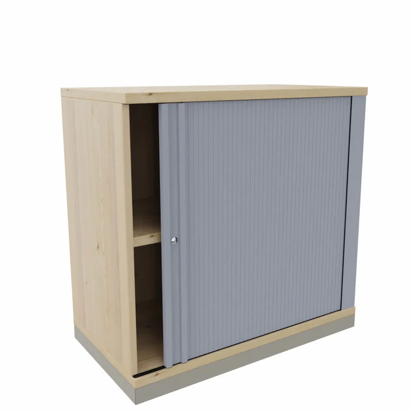 Rolladenschrank Style | Sidebord Büroschrank 2OH x 800 mm breit