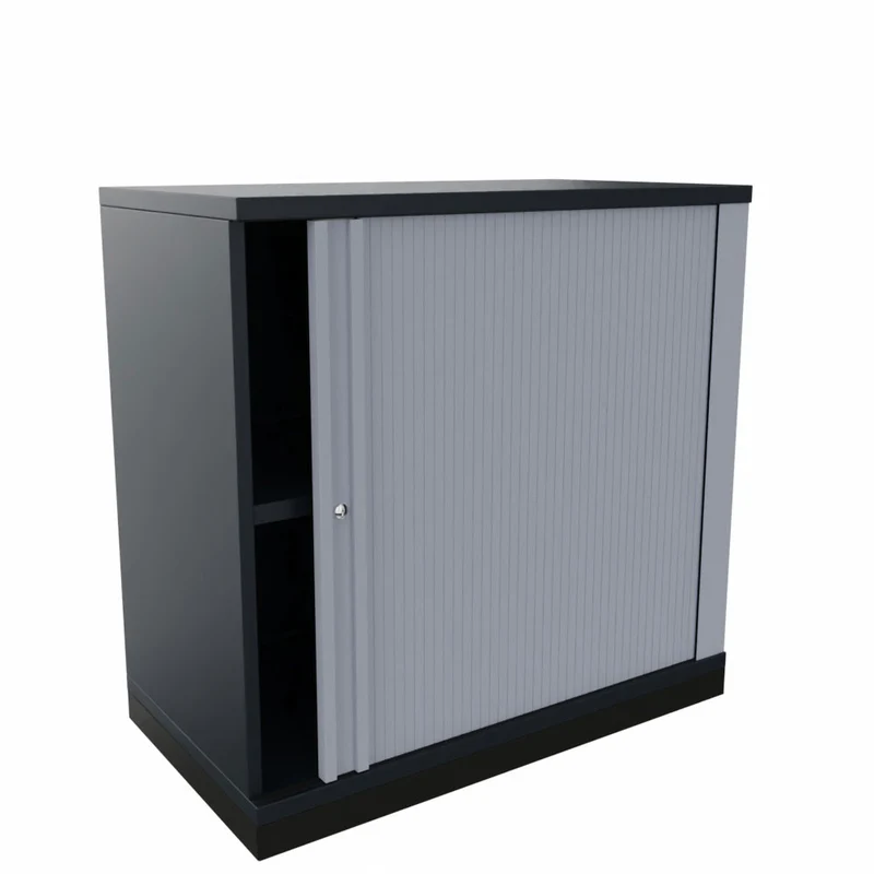 Rolladenschrank Style | Sidebord Büroschrank 2OH x 800 mm breit