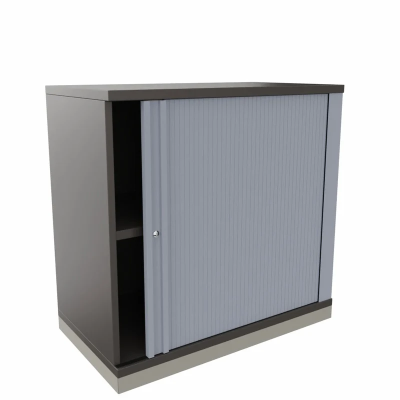 Rolladenschrank Style | Sidebord Büroschrank 2OH x 800 mm breit