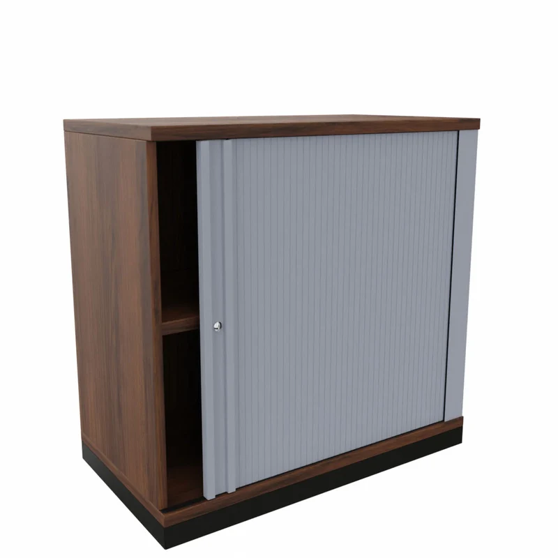 Rolladenschrank Style | Sidebord Büroschrank 2OH x 800 mm breit