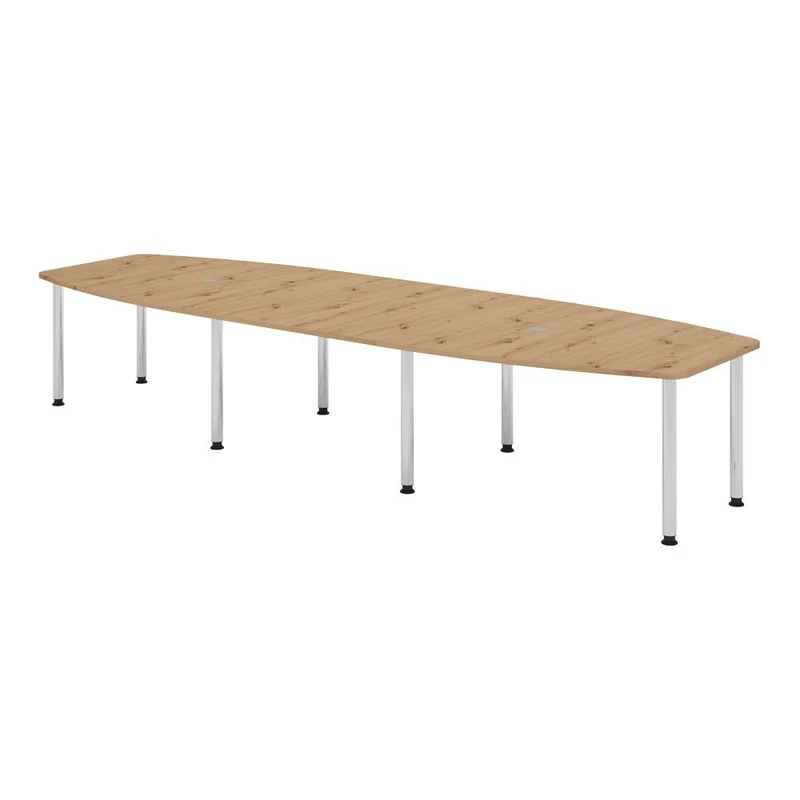 Konferenztisch Besprechungstisch Pure - Meetingtisch 14 Personen - 400 x 130 cm