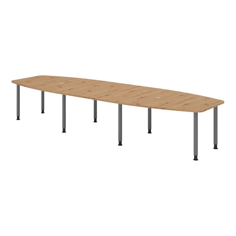 Konferenztisch Besprechungstisch Pure - Meetingtisch 14 Personen - 400 x 130 cm
