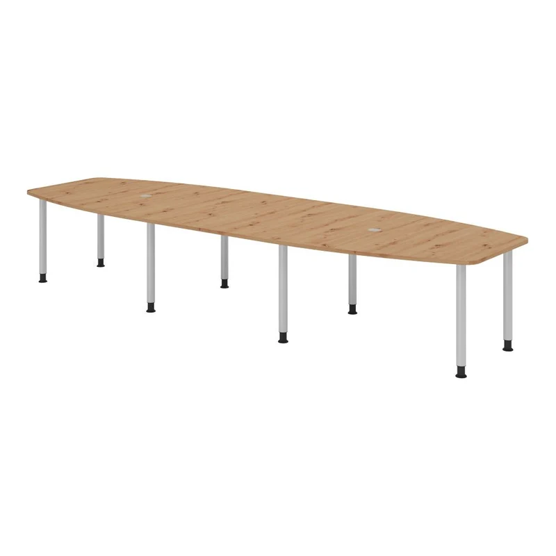 Konferenztisch Besprechungstisch Pure - Meetingtisch 14 Personen - 400 x 130 cm