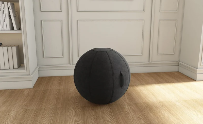 Yellow Dot · Ergo Ball – Sitzball mit Bezug