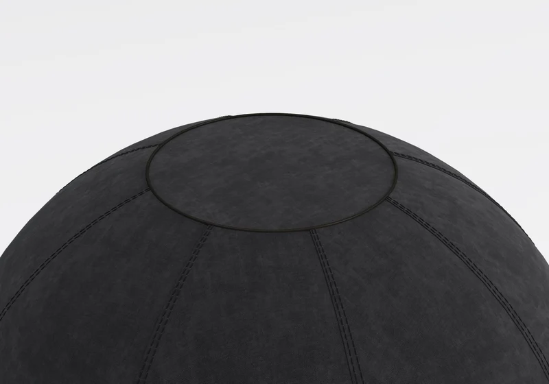 Yellow Dot · Ergo Ball – Sitzball mit Bezug