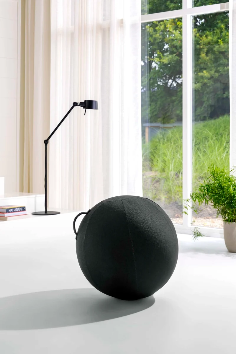 Yellow Dot · Ergo Ball – Sitzball mit Bezug