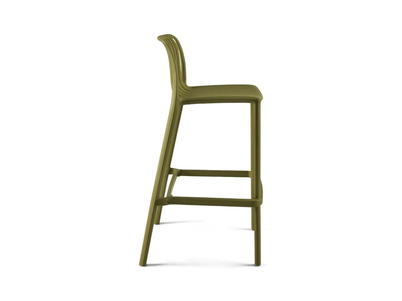 Yellow Dot · Stripe – Kantinenstuhl und Barhocker