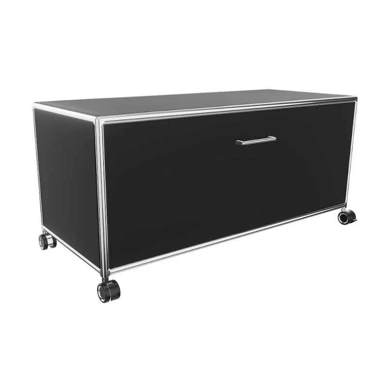 Bosse Sideboard TV-Board Höhe 1 OH Breite 100 cm mit Klappe - Lackierte Oberflächen