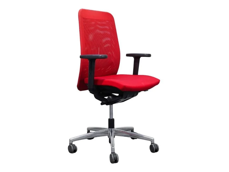 Drehsessel Rot mit Meshrücken Grammer Office gebraucht