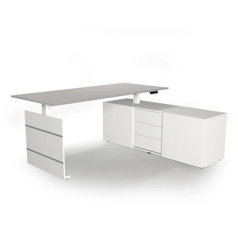 MOVE 3 | 180x80 | Schreibtisch elektrisch höhenverstellbar - Winkelschreibtisch