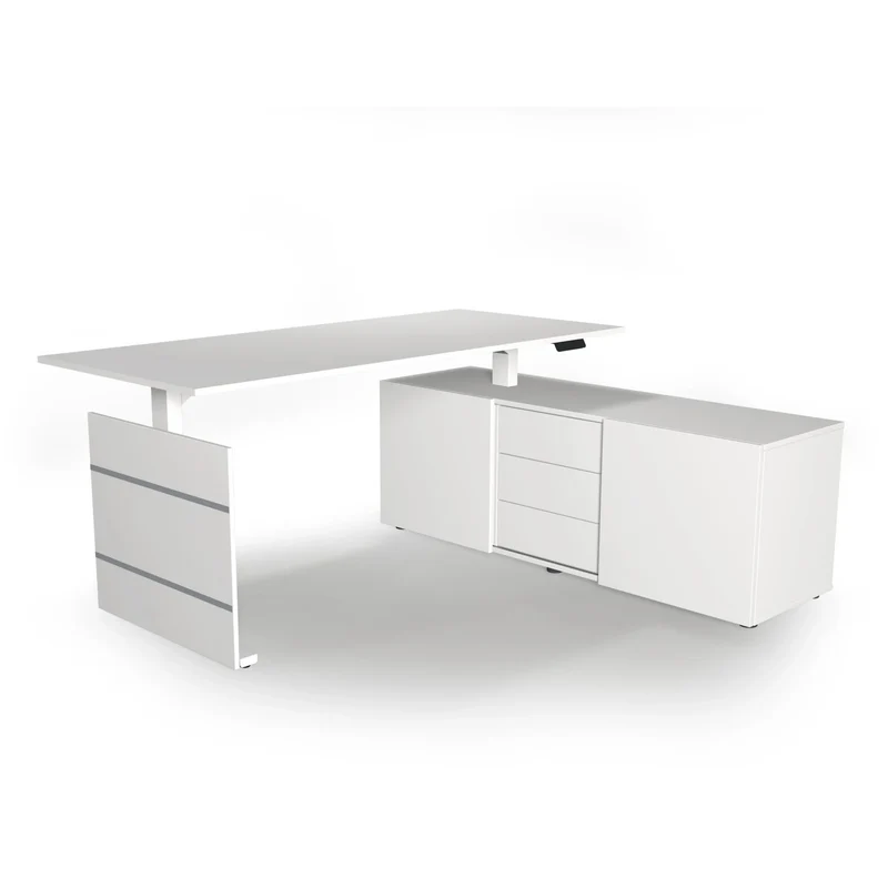 MOVE 3 | 180x80 | Schreibtisch elektrisch höhenverstellbar - Winkelschreibtisch