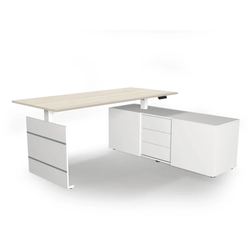 MOVE 3 | 180x80 | Schreibtisch elektrisch höhenverstellbar - Winkelschreibtisch