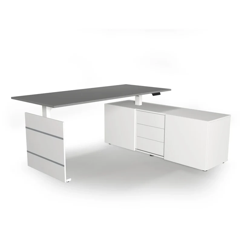 MOVE 3 | 180x80 | Schreibtisch elektrisch höhenverstellbar - Winkelschreibtisch
