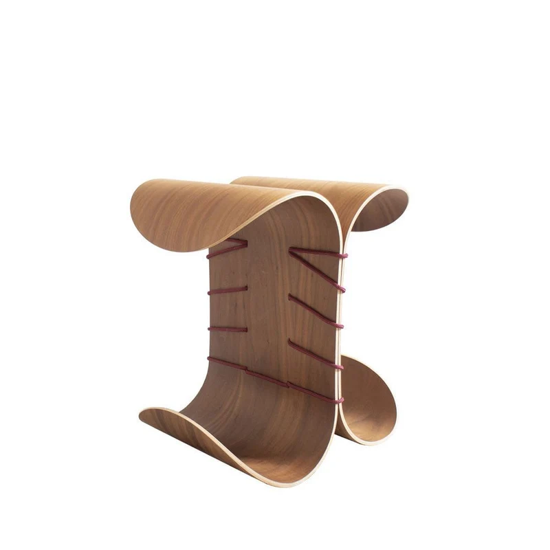 MOWO Ergonomischer EINSER Sitzhocker Eiche
