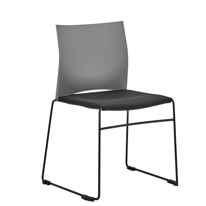 Besucherstuhl PLUS 4 - Kufenstuhl - Stuhl Reihenverbindbar ohne Polster - Beste Qualität & Design! - Auf Rechnung kaufen