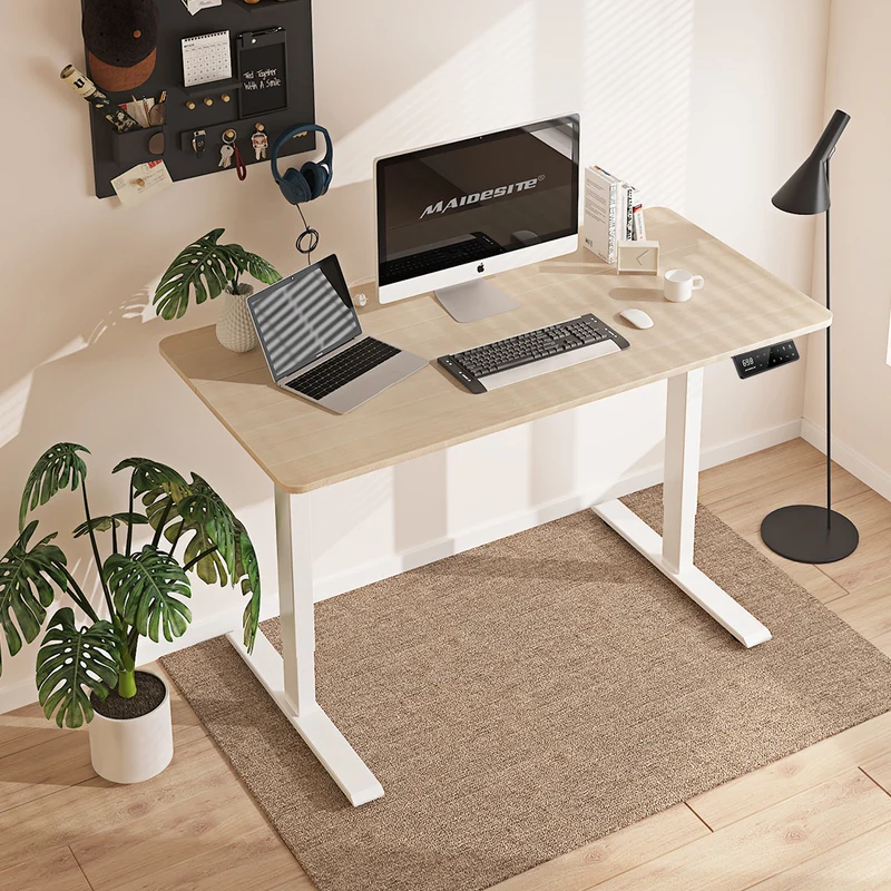 Maidesite S2 Pro Elektrisch Höhenverstellbarer Schreibtisch mit 140x70 120x60 cm tischplatte