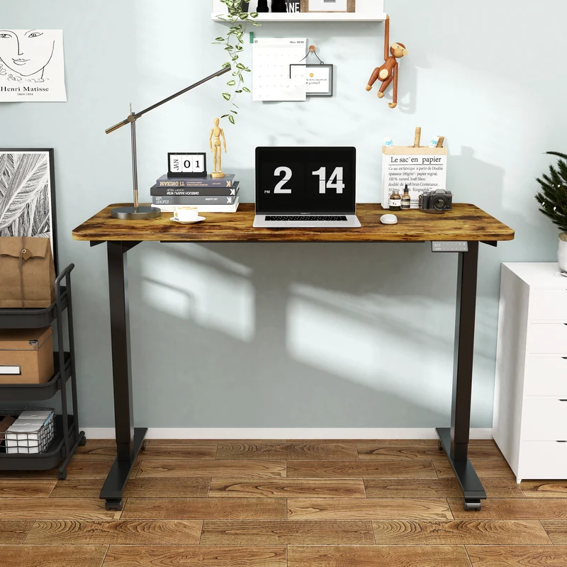 Maidesite S2 Pro Elektrisch Höhenverstellbarer Schreibtisch mit 140x70 120x60 cm tischplatte