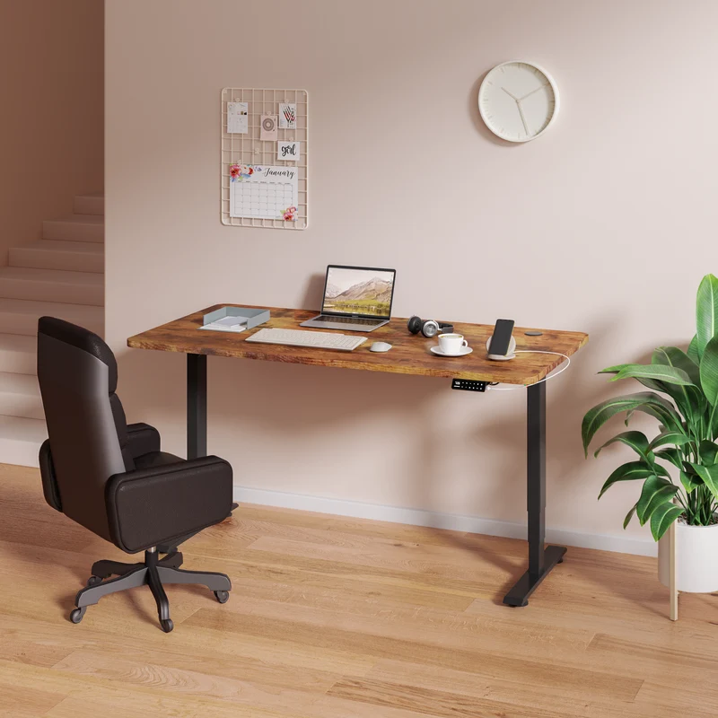 Maidesite S2 Pro Elektrisch Höhenverstellbarer Schreibtisch mit 140x70 120x60 cm tischplatte