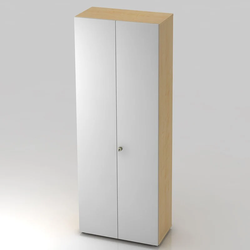 Garderobenschrank Pure - 6 Ordnerhöhen 80cm breit abschließbar