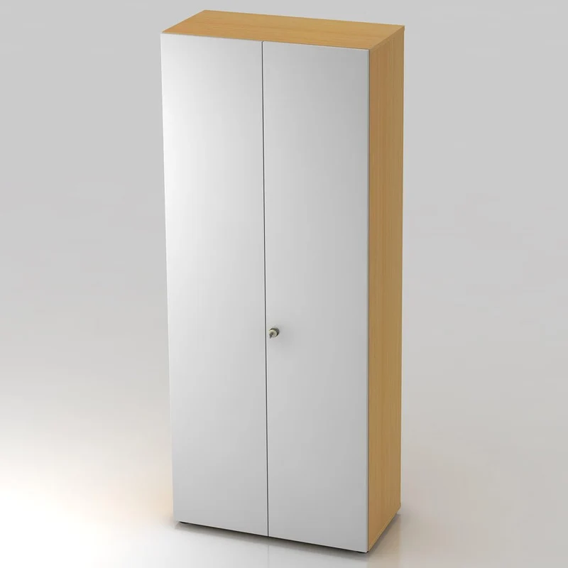 Garderobenschrank Pure - 6 Ordnerhöhen 80cm breit abschließbar