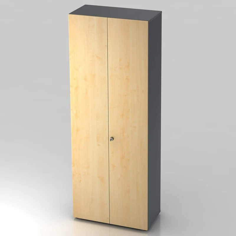 Garderobenschrank Pure - 6 Ordnerhöhen 80cm breit abschließbar