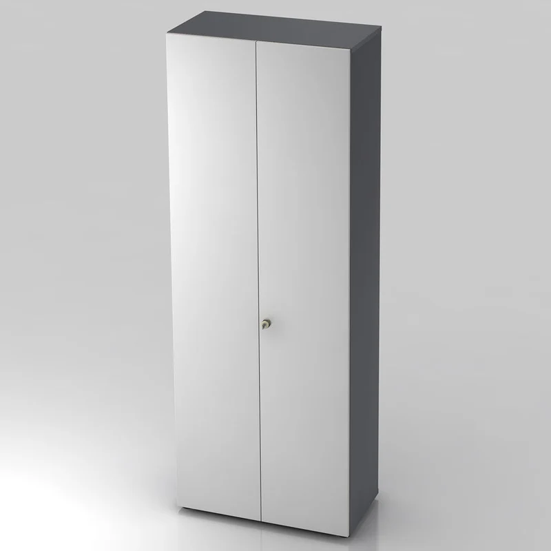 Garderobenschrank Pure - 6 Ordnerhöhen 80cm breit abschließbar