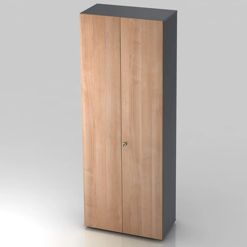 Garderobenschrank Pure - 6 Ordnerhöhen 80cm breit abschließbar