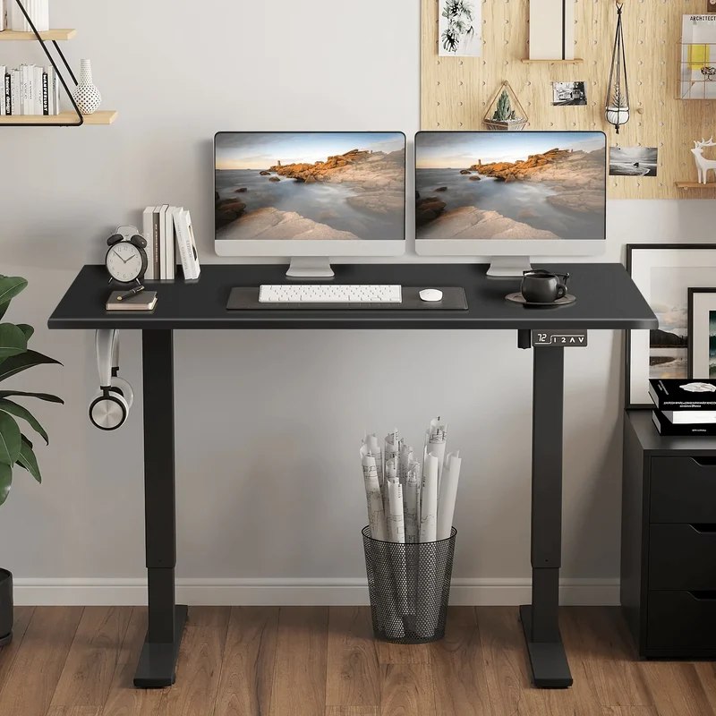 Elektrisch Höhenverstellbarer Schreibtisch 140X60 cm