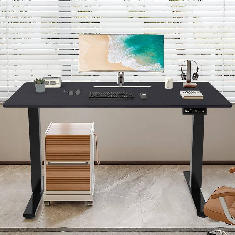 Elektrisch Höhenverstellbarer Schreibtisch 140X60 cm
