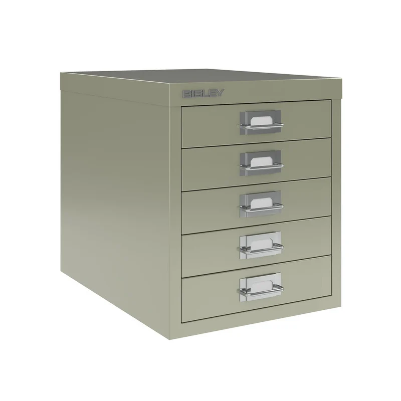 Bisley MultiDrawer™, 12er Serie, 5 Schubladen à H 51 00mm, DIN A4, viele Farben - jetzt auf Rechnung kaufen
